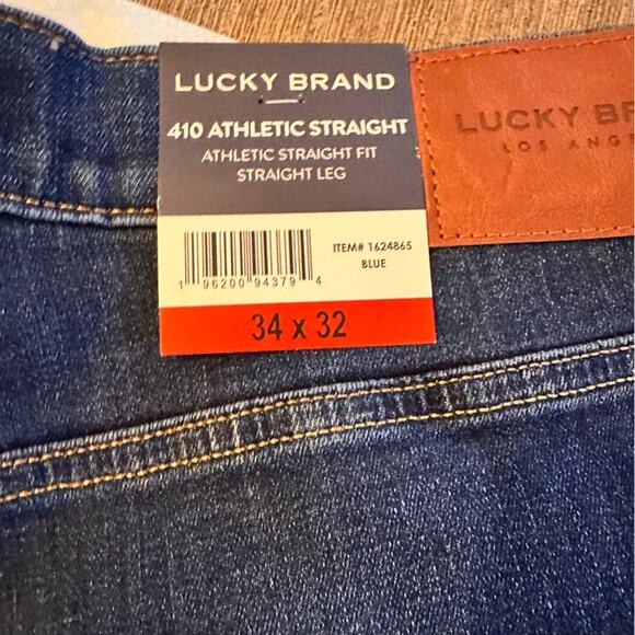 Lucky Brand Men’s 410 Athletic Straight Fit Straight Leg Jeans 32x30 Nwt - Picture 11 of 16